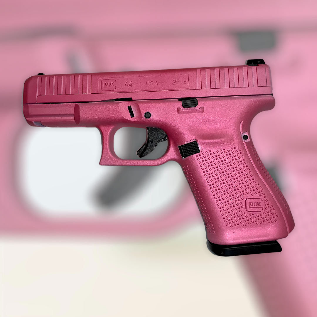 Custom Bejeweled Pink handgun